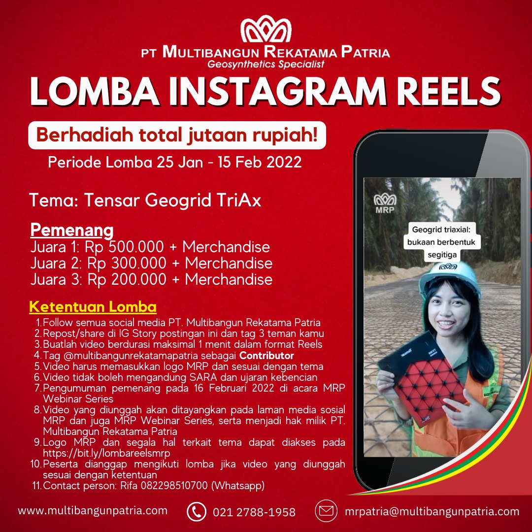 Lomba Instagram Reels PT. MRP